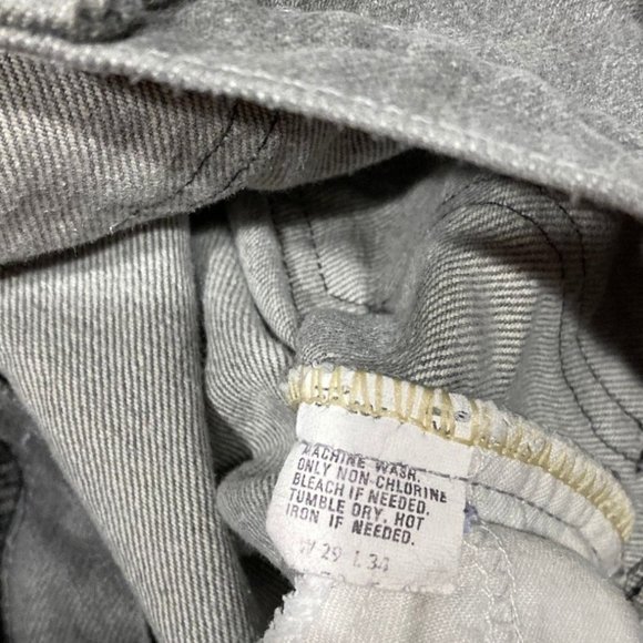 Vintage 70s 509 Levis  jeans | 28 - 29 | maroon tab grey high waisted rise denim - Picture 3 of 9